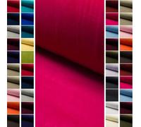 StoffBook Pink Samtstoff Samt Velours für Bekleidung und Dekoration | Elastisch, flauschig und pflegeleicht, Stoff für Bekleidung, Dekoration und Kostüme, Velourstoff