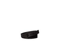Stoffgürtel CALVIN KLEIN "CASUAL SPORT RIPSTOP 35MM FIXED", Herren, Gr. 90, schwarz, matte schwarz, Web, Kunstfaser, unifarben, Gürtel Stoffgürtel, Regular fit und größenverstellbar (98712821-90) schw