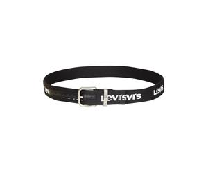 Stoffgürtel LEVI'S KIDS "LAN LEVIS WEBBING BELT", Herren, Gr. L (76/81), schwarz, Web, Kunstfaser, Basic, Gürtel Stoffgürtel, UNISEX (85566435-L)
