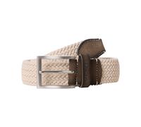 Stoffgürtel VENTI "VENTI Gürtel uni", Herren, Gr. 11,5, beige, 100% Polyester, Gürtel Stoffgürtel (54367017-115) beige