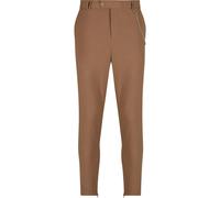 Stoffhose 2Y PREMIUM "2Y Premium 2Y Cropped Pants", Herren, Gr. 30, Normalgrößen, braun, 65% Polyester, 32% Baumwolle, 3% Elasthan, unifarben, skinny fit, Hosen Stoffhose (34519200-30) braun