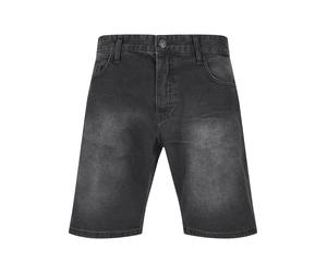 Stoffhose 2Y PREMIUM "2Y Premium Herren 2Y Basic Slim Fit Denim Shorts", Herren, Gr. 34, Normalgrößen, schwarz, 97% Baumwolle, 3% Elasthan, unifarben, normal, Hosen Stoffhose (60496868-34) schwarz