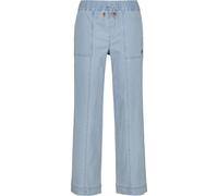Stoffhose ALIFE & KICKIN "Damen AkinaAK DNM A", Damen, Gr. S, Normalgrößen, blau (light denim washed), 98% Baumwolle, 2% Elasthan, Hosen Stoffhose (26751754-S) light denim washed