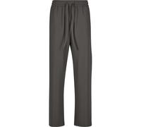 Stoffhose ANOTHER COTTON LAB "Another Cotton Lab ACL Logo Loose Pants", Damen, Gr. XXL, US-Größen, grau (braun), 78% Polyamid, 22% Elasthan, unifarben, loose fit, Hosen Stoffhose (77855412-XXL) braun
