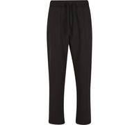 Stoffhose ANOTHER COTTON LAB "Another Cotton Lab Another Heavy Pleated Trousers", Damen, Gr. L, US-Größen, schwarz, 100% Polyester, unifarben, normal, Hosen Stoffhose (14112812-L) schwarz