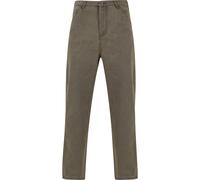 Stoffhose ANOTHER COTTON LAB "Another Cotton Lab Carpenter Pant", Herren, Gr. L, US-Größen, schwarz, 100% Baumwolle, unifarben, normal, Hosen Stoffhose (54315809-L) schwarz