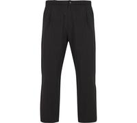 Stoffhose ANOTHER COTTON LAB "Another Cotton Lab Synthetic Pant", Herren, Gr. XL, US-Größen, schwarz, 100% Polyester, unifarben, normal, Hosen Stoffhose (66640909-XL) schwarz