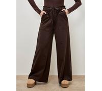Stoffhose APRICOT "Leichte Hose", Damen, Gr. XL (42), N-Gr, braun, Web, Stoff, Obermaterial: 56% Baumwolle CO. 42% Lyocell CLY. 2% Elasthan EL., unifarben, Hosen Stoffhose, mit praktischen Taschen (78