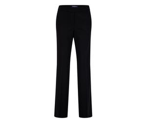 Stoffhose ATELIER GARDEUR "FRANCA800", Damen, Gr. 42/L34, Länge 34, schwarz, Obermaterial: 96% Polyester PES. 4% Elasthan EL., uni, regular fit, Hosen Stoffhose, Feminine Fit (81288433-42) schwarz