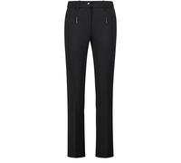 Gardeur Stoffhose mit Bügelfalten in Black, Größe 44