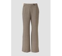 Stoffhose aus Interlock-Jersey mit Extra High Rise 44/LONG Beige 2170945.93X1.44_LONG