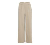 Stoffhose B.YOUNG "Casual BYRIZETTA", Damen, Gr. XL, N-Gr, beige (roasted cashew), Obermaterial: 74% Polyester PES. 22% Viskose CV. 4% Elasthan EL., Hosen Stoffhose (95310237-XL) roasted cashew