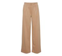 Stoffhose B.YOUNG "Hose BYRIZETTA", Damen, Gr. XL, N-Gr, braun (tiger's eye melange), Obermaterial: 74% Polyester PES. 22% Viskose CV. 4% Elasthan EL., Hosen Stoffhose (62332730-XL) tiger's eye melang