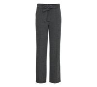 Stoffhose B.YOUNG "Hose BYROWAN", Damen, Gr. XXL, N-Gr, schwarz (schwarz melange), Obermaterial: 75% Polyester PES. 21% Viskose CV. 4% Elasthan EL., Hosen Stoffhose (71110369-XXL) schwarz melange