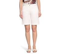 Stoffhose BETTY BARCLAY "Damen mit Eingrifftaschen", Damen, Gr. 42, Normalgrößen, rohweiß, Obermaterial: 97% Baumwolle, 3% Elasthan, Basic, straight fit kurz, Hosen Stoffhose (23139241-42) rohweiß