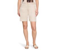 Stoffhose BETTY BARCLAY "Damen mit Eingrifftaschen", Damen, Gr. 46, Normalgrößen, grau beige, Obermaterial: 97% Baumwolle, 3% Elasthan, Basic, straight fit kurz, Hosen Stoffhose (48681919-46) grau bei