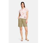 Stoffhose BETTY BARCLAY "Damen mit Eingrifftaschen", Damen, Gr. 48, Normalgrößen, soft olive, Obermaterial: 97% Baumwolle, 3% Elasthan, Basic, straight fit kurz, Hosen Stoffhose (18963665-48) soft oli