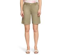 Stoffhose BETTY BARCLAY "Damen mit Eingrifftaschen", Damen, Gr. 48, Normalgrößen, soft olive, Obermaterial: 97% Baumwolle, 3% Elasthan, Basic, straight fit kurz, Hosen Stoffhose (18963665-48) soft oli