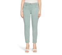 Stoffhose BETTY BARCLAY "Damen Slim Fit", Damen, Gr. 36, Normalgrößen, chinois grün, Obermaterial: 64% Baumwolle, 33% Polyester, 3% Elasthan, slim fit 7/8-Länge, Hosen Stoffhose, Passenabtrennung (158