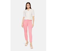 Stoffhose BETTY BARCLAY "Damen Slim Fit", Damen, Gr. 38, Normalgrößen, rosé, Obermaterial: 64% Baumwolle, 33% Polyester, 3% Elasthan, slim fit 7/8-Länge, Hosen Stoffhose, Passenabtrennung (83019140-38