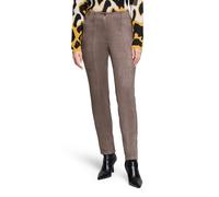 Stoffhose BETTY BARCLAY "Damen Slim Fit", Damen, Gr. 44, Normalgrößen, braun, Obermaterial: 95% Polyester, 5% Elasthan, slim fit 7/8-Länge, Hosen Stoffhose (97318730-44) braun