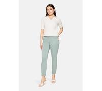 Stoffhose BETTY BARCLAY "Damen Slim Fit", Damen, Gr. 44, Normalgrößen, grün (chinois grün), Obermaterial: 64% Baumwolle, 33% Polyester, 3% Elasthan, slim fit 7/8-Länge, Hosen Stoffhose, Passenabtrennu