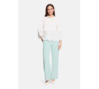 Stoffhose BETTY BARCLAY "Damen unifarben", Damen, Gr. 42, Normalgrößen, gray mist, Obermaterial: 96% Polyester, 4% Elasthan, relaxed fit lang, Hosen Stoffhose (93639543-42) gray mist
