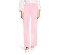 Stoffhose BETTY BARCLAY "Damen unifarben", Damen, Gr. 44, Normalgrößen, pink dolphin, Obermaterial: 96% Polyester, 4% Elasthan, relaxed fit lang, Hosen Stoffhose (65483647-44) pink dolphin