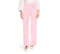 Stoffhose BETTY BARCLAY "Damen unifarben", Damen, Gr. 48, Normalgrößen, pink dolphin, Obermaterial: 96% Polyester, 4% Elasthan, relaxed fit lang, Hosen Stoffhose (65483647-48) pink dolphin