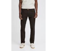 Stoffhose BLEND "BHEdford", Herren, Gr. 33, Länge 34, schwarz, Web, 98% Baumwolle, 2% Elasthan, unifarben, regular fit lang, Hosen Stoffhose, Basic Chinohose (59757948-33) schwarz