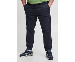 Stoffhose BLEND "BHNIMBU pants", Herren, Gr. XXL, N-Gr, schwarz, Web, Obermaterial: 97% Baumwolle, 3% Elasthan, unifarben, slim fit knöchellang, Hosen Stoffhose (54961301-XXL) schwarz