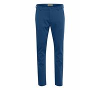 Stoffhose BLEND "BHHelmer", Herren, Gr. 31, Länge 32, blau (insignia blau), 75% Polyester, 22% Viskose, 3% Elasthan, unifarben, regular fit normal, Hosen Stoffhose, Klassische basic Stoffhose (5249525