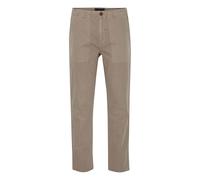 Stoffhose BLEND "Stoffhose BHPants", Herren, Gr. 30, Länge 32, braun (crockery), Obermaterial: 55% Leinen LI. 45% Baumwolle CO., Hosen Stoffhose (72291317-30) crockery