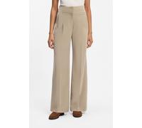 Stoffhose BOSS ORANGE "Tarima Premium Damenmode", Damen, Gr. 46, N-Gr, rust, copper 222, Web, Obermaterial: 75% Viskose, 25% Polyester, unifarben, lang, Hosen Stoffhose, Straight Leg, mit Gummizug (10