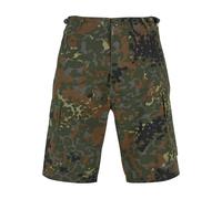 Stoffhose BRANDIT "Brandit Herren BDU Ripstop Shorts", Herren, Gr. 3XL, US-Größen, flecktarn, 100% Baumwolle, normal, Hosen Stoffhose (28436949-XXXL) flecktarn