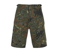 Stoffhose BRANDIT "Brandit Herren BDU Ripstop Shorts", Herren, Gr. 4XL, US-Größen, flecktarn, 100% Baumwolle, normal, Hosen Stoffhose (28436949-4XL) flecktarn