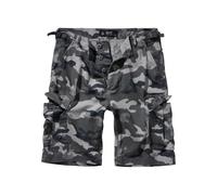 Stoffhose BRANDIT "Brandit Herren BDU Ripstop Shorts", Herren, Gr. 5XL, US-Größen, grau camo, 100% Baumwolle, normal, Hosen Stoffhose (17489966-5XL) grau camo