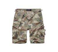 Stoffhose BRANDIT "Brandit Herren BDU Ripstop Shorts", Herren, Gr. 5XL, US-Größen, light woodland, 100% Baumwolle, normal, Hosen Stoffhose (68582556-5XL) light woodland