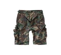 Stoffhose BRANDIT "Brandit Herren BDU Ripstop Shorts", Herren, Gr. L, US-Größen, woodland, 100% Baumwolle, normal, Hosen Stoffhose (86876132-L) woodland