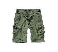 Stoffhose BRANDIT "Brandit Herren BDU Ripstop Shorts", Herren, Gr. XXL, US-Größen, grün (olive), 100% Baumwolle, normal, Hosen Stoffhose (48982314-XXL) olive