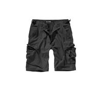 Stoffhose BRANDIT "Brandit Herren BDU Ripstop Shorts", Herren, Gr. XXL, US-Größen, schwarz, 100% Baumwolle, normal, Hosen Stoffhose (51192419-XXL) schwarz