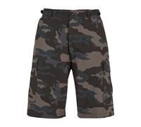 Stoffhose BRANDIT "Brandit Herren BDU Ripstop Shorts", Herren, Gr. XXL, US-Größen, schwarzcamouflage, 100% Baumwolle, normal, Hosen Stoffhose (88558708-XXL) schwarzcamouflage