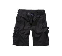 Stoffhose BRANDIT "Brandit Herren Kids BDU Ripstop Shorts", Damen, Gr. 146/152, Normalgrößen, schwarz, 100% Baumwolle, unifarben, relaxed fit, Hosen Stoffhose (60971263-146) schwarz