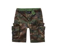 Stoffhose BRANDIT "Brandit Herren Kids Urban Legend Shorts", Damen, Gr. 146/152, Normalgrößen, woodland, 65% Polyester, 35% Baumwolle, normal, Hosen Stoffhose (82424568-146) woodland