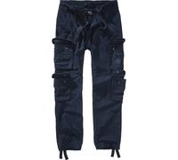 Brandit Cargohose Pure Slim Fit, Baumwolle, Herren, Navy, Größe XXL