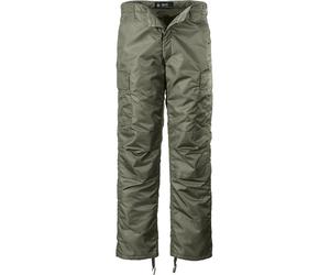 Stoffhose BRANDIT "Brandit Herren Thermal Pants", Herren, Gr. 4XL, US-Größen, grün (olive), 100% Polyamid, unifarben, loose fit, Hosen Stoffhose (21292917-4XL) olive