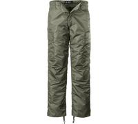 Stoffhose BRANDIT "Brandit Herren Thermal Pants", Herren, Gr. S, US-Größen, grün (olive), 100% Polyamid, unifarben, loose fit, Hosen Stoffhose (21292917-S) olive