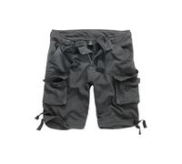 Stoffhose BRANDIT "Brandit Herren Urban Legend Cargo Shorts", Herren, Gr. 4XL, US-Größen, grau (charcoal), 65% Polyester, 35% Baumwolle, normal, Hosen Stoffhose (53313839-4XL) charcoal