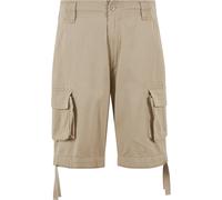 Stoffhose BRANDIT "Brandit Herren Urban Legend Cargo Shorts", Herren, Gr. 5XL, US-Größen, beige, 65% Polyester, 35% Baumwolle, normal, Hosen Stoffhose (34382866-5XL) beige