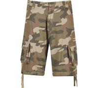 Stoffhose BRANDIT "Brandit Herren Urban Legend Cargo Shorts", Herren, Gr. 5XL, US-Größen, grün (light woodland), 65% Polyester, 35% Baumwolle, normal, Hosen Stoffhose (82414451-5XL) light woodland